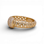 14K Yellow Gold Fashion Women's Ring - Miral Jewelry