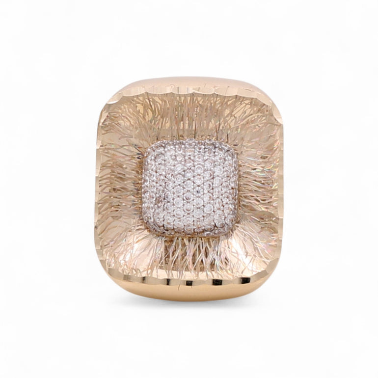 14K Yellow Gold Fashion Women's Ring - Miral Jewelry