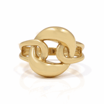 14K Yellow Gold Fashion Women's Ring - Miral Jewelry