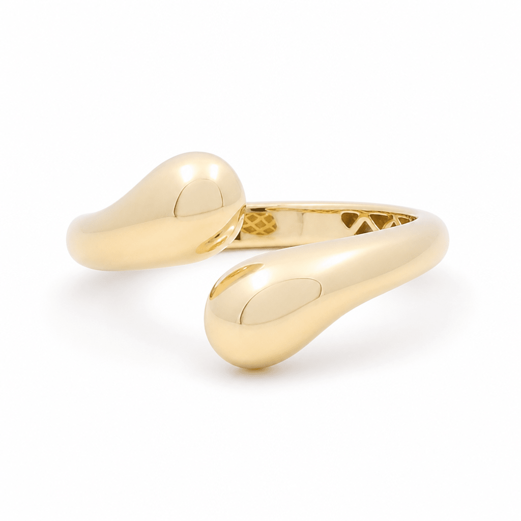 14K Yellow Gold Fashion Women's Ring - Miral Jewelry