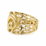 14K Yellow Gold Fashion Women's Ring - Miral Jewelry