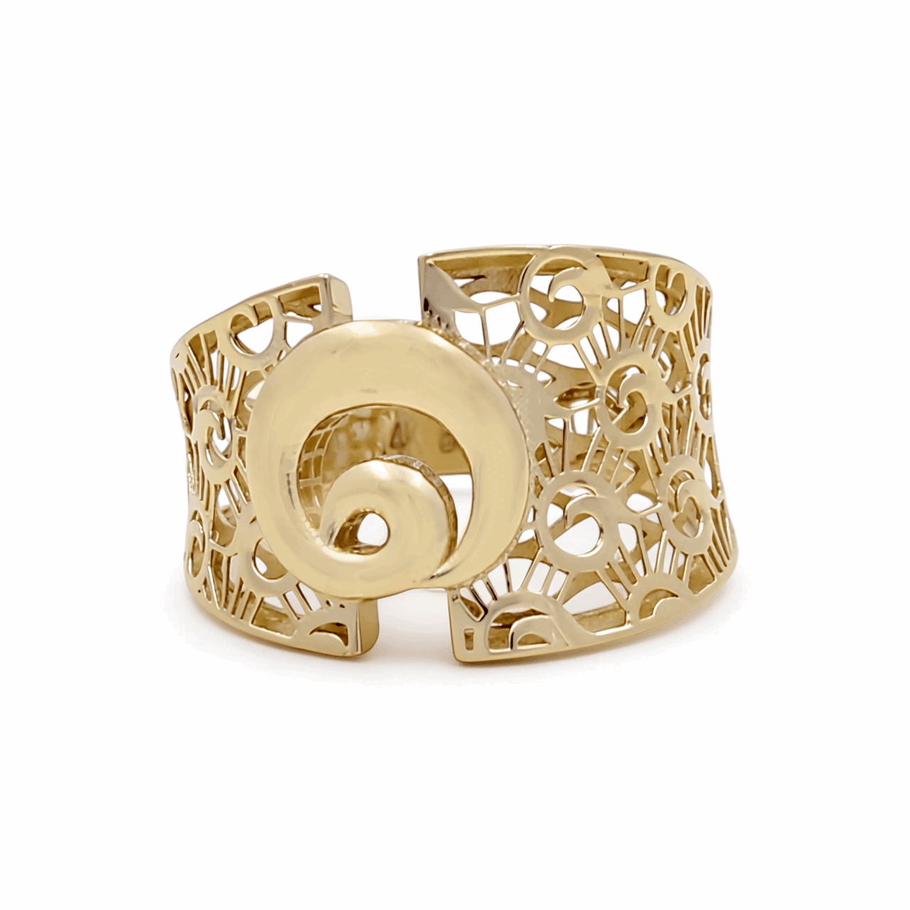 14K Yellow Gold Fashion Women's Ring - Miral Jewelry
