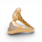 14K Yellow Gold Fashion Women's Ring - Miral Jewelry