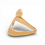 14K Yellow Gold Fashion Women's Ring - Miral Jewelry