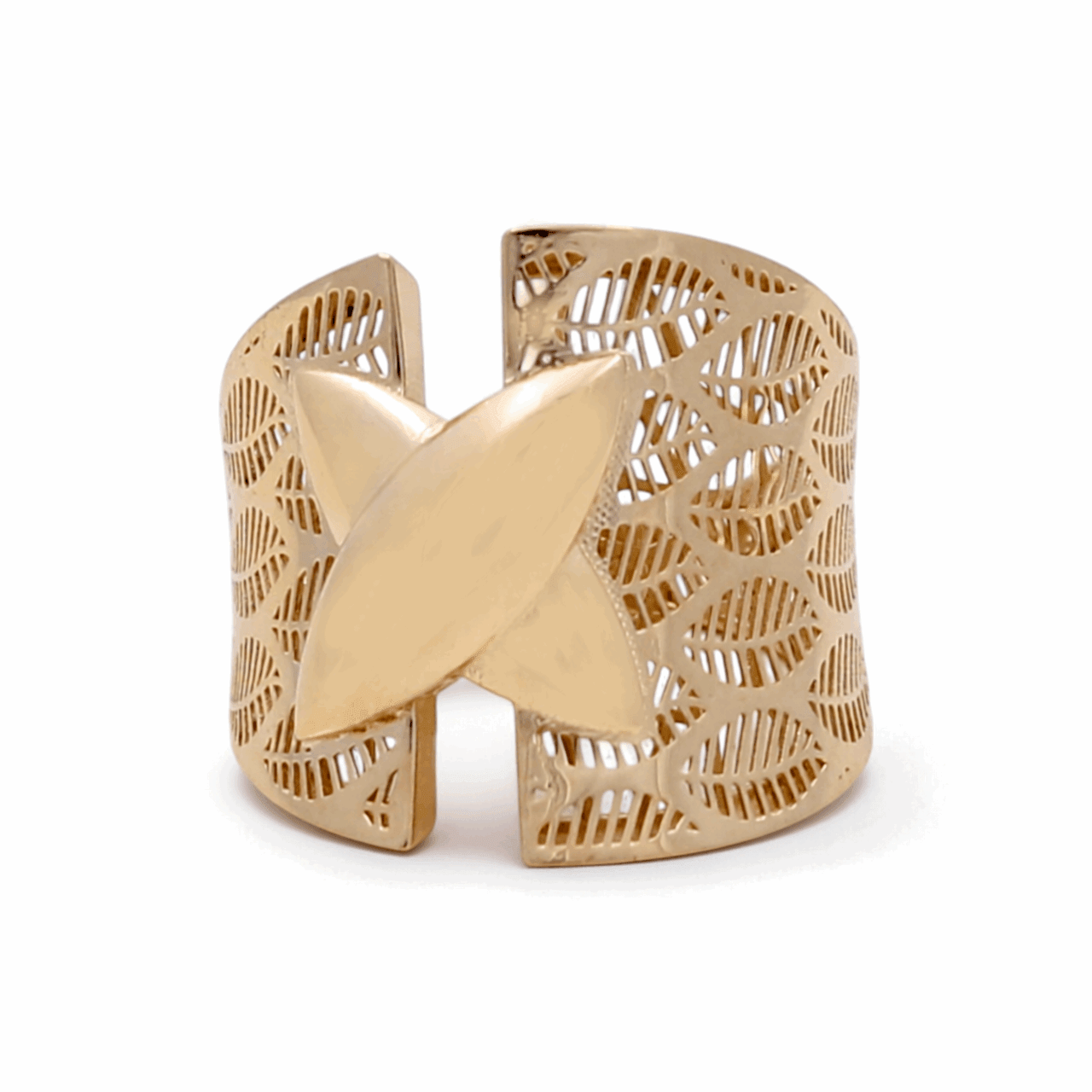 14K Yellow Gold Fashion Women's Ring - Miral Jewelry