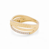 14K Yellow Gold Fashion Women's Ring - Miral Jewelry