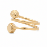 14K Yellow Gold Fashion Women's Ring - Miral Jewelry