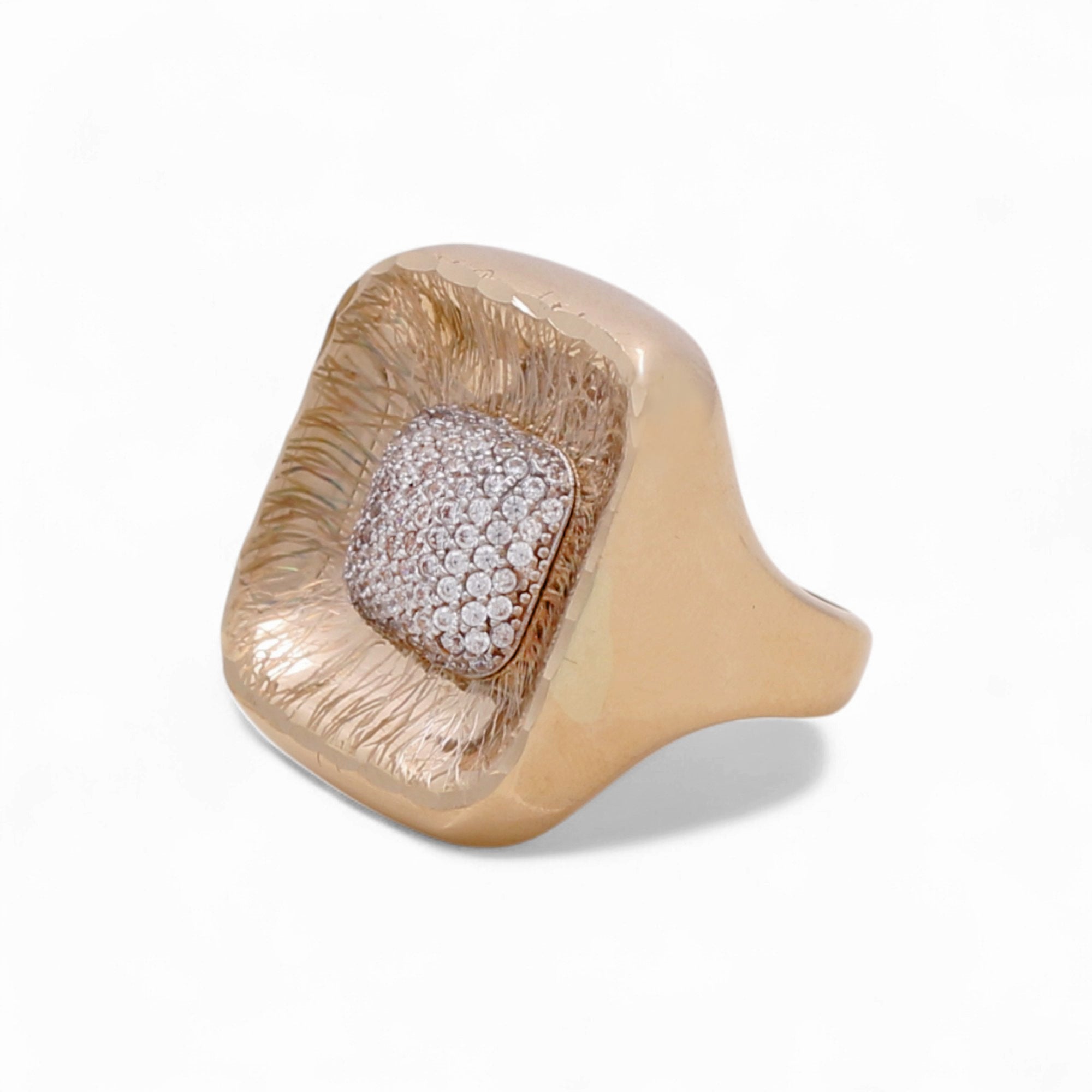 14K Yellow Gold Fashion Women's Ring - Miral Jewelry