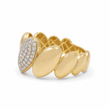 14K Yellow Gold Fashion Women's Ring - Miral Jewelry