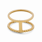 14K Yellow Gold Fashion Women's Ring - Miral Jewelry