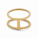 14K Yellow Gold Fashion Women's Ring - Miral Jewelry