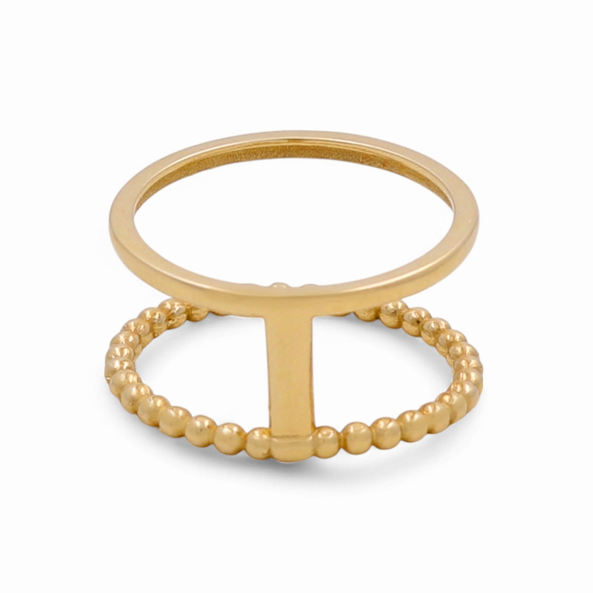 14K Yellow Gold Fashion Women's Ring - Miral Jewelry