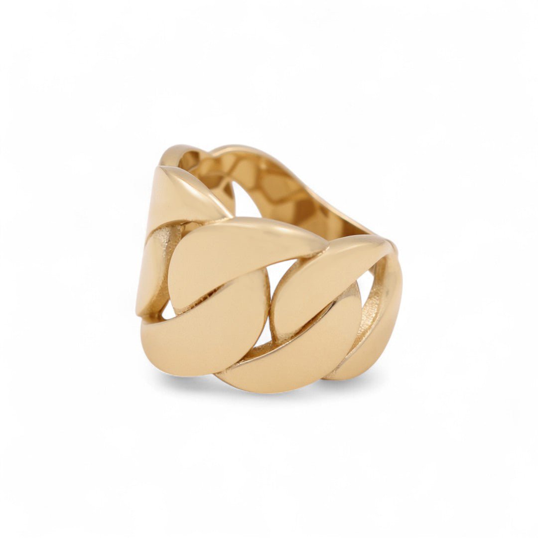 14K Yellow Gold Fashion Women's Ring - Miral Jewelry