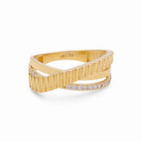 14K Yellow Gold Fashion Women's Ring - Miral Jewelry