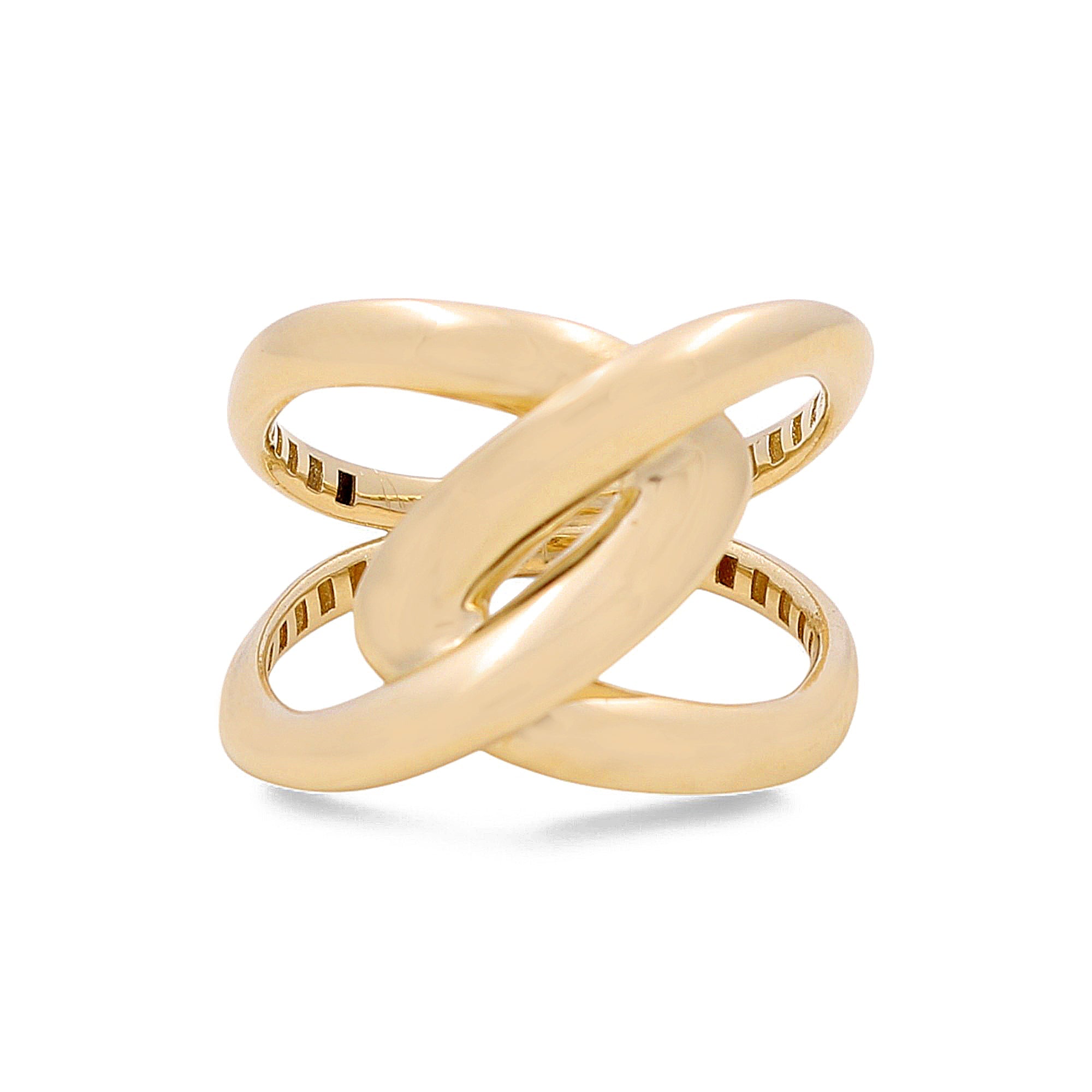 14K Yellow Gold Fashion Women's Ring - Miral Jewelry