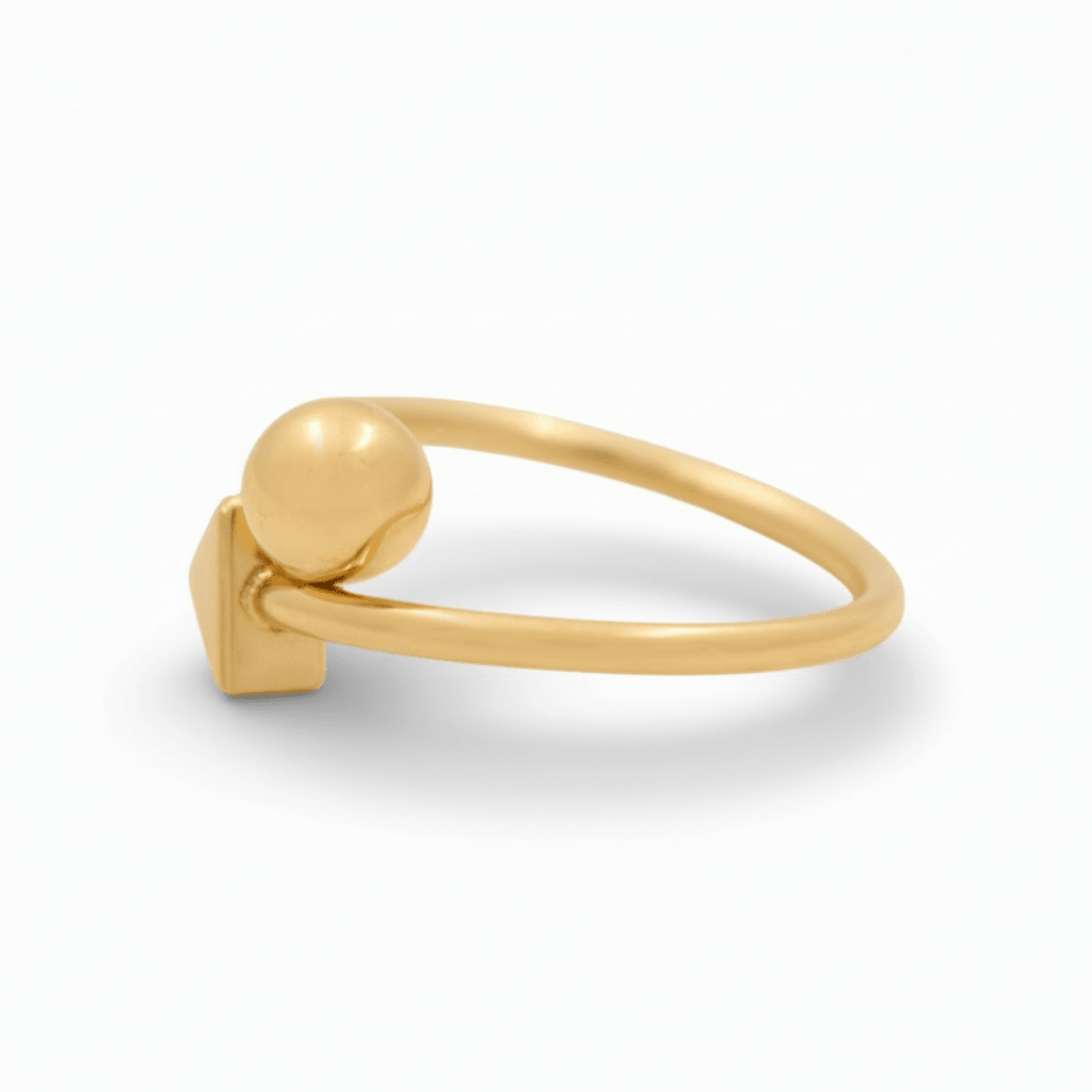 14K Yellow Gold Fashion Women's Ring - Miral Jewelry