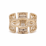14K Yellow Gold Fashion Women's Ring - Miral Jewelry