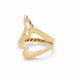 14K Yellow Gold Fashion Women's Ring - Miral Jewelry