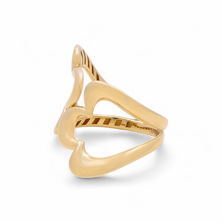 14K Yellow Gold Fashion Women's Ring - Miral Jewelry