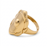 14K Yellow Gold Fashion Women's Ring - Miral Jewelry
