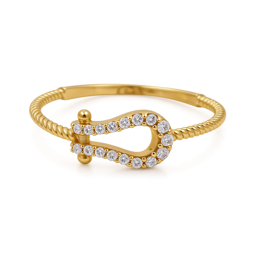 14K Yellow Gold Fashion Women's Ring - Miral Jewelry