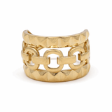 14K Yellow Gold Fashion Women's Ring - Miral Jewelry