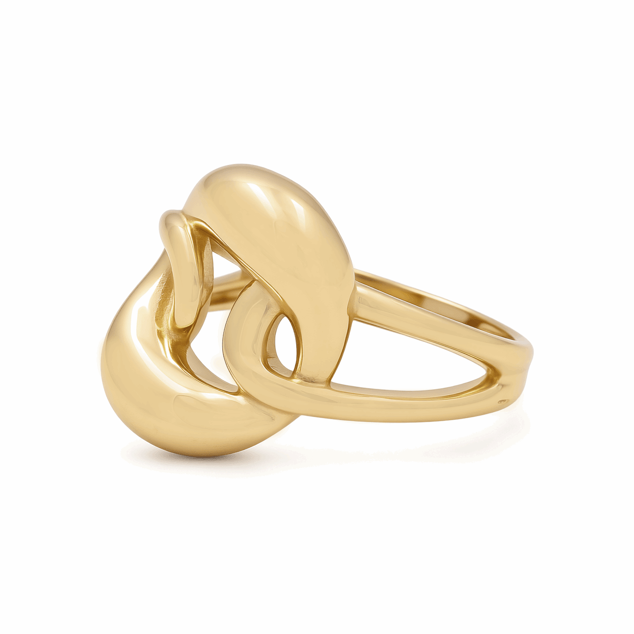 14K Yellow Gold Fashion Women's Ring - Miral Jewelry