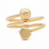 14K Yellow Gold Fashion Women's Ring - Miral Jewelry