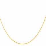 14k Yellow Gold Franco Chain - Miral Jewelry