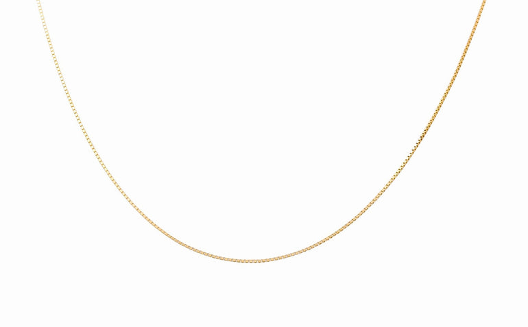 14K Yellow Gold Franco Chain 16" - Miral Jewelry