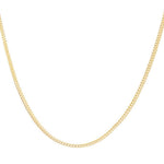 14K Yellow Gold Franco Chain 21" - Miral Jewelry