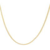 14K Yellow Gold Franco Chain 21" - Miral Jewelry