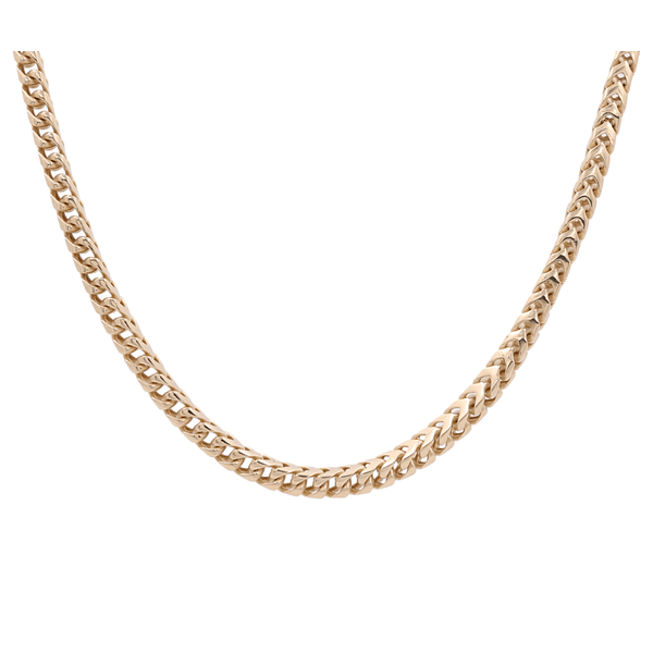 14K Yellow Gold Franco Chain 4mm, 24in, 42.7 g
