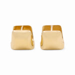 14K Yellow Gold Huggie Earrings - Miral Jewelry