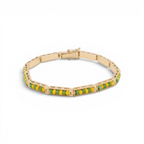 14K Yellow Gold Ilde Bracelet - Miral Jewelry