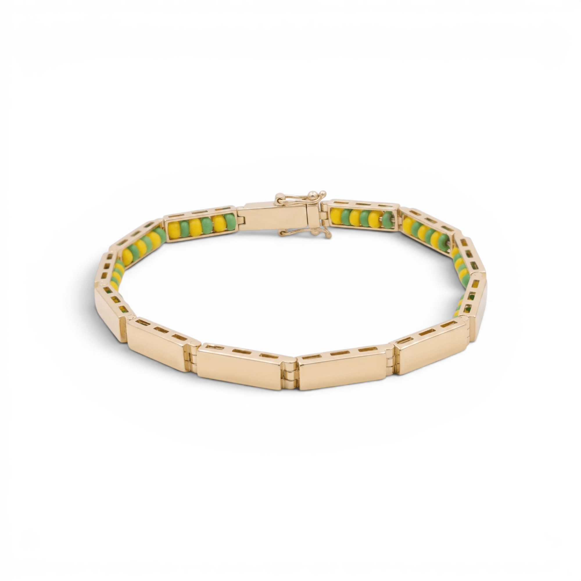 14K Yellow Gold Ilde Bracelet - Miral Jewelry