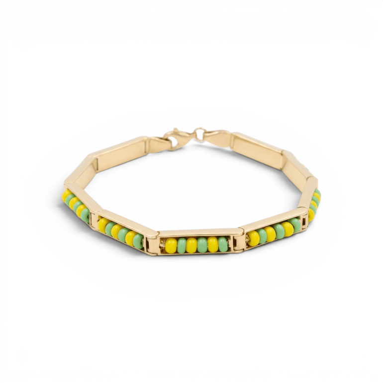 14K Yellow Gold Ilde Bracelet Women's - Miral Jewelry