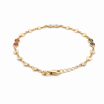 14K Yellow Gold Infiniti Bracelet Women's - Miral Jewelry