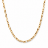 14K Yellow Gold Italian Link 24" - Miral Jewelry