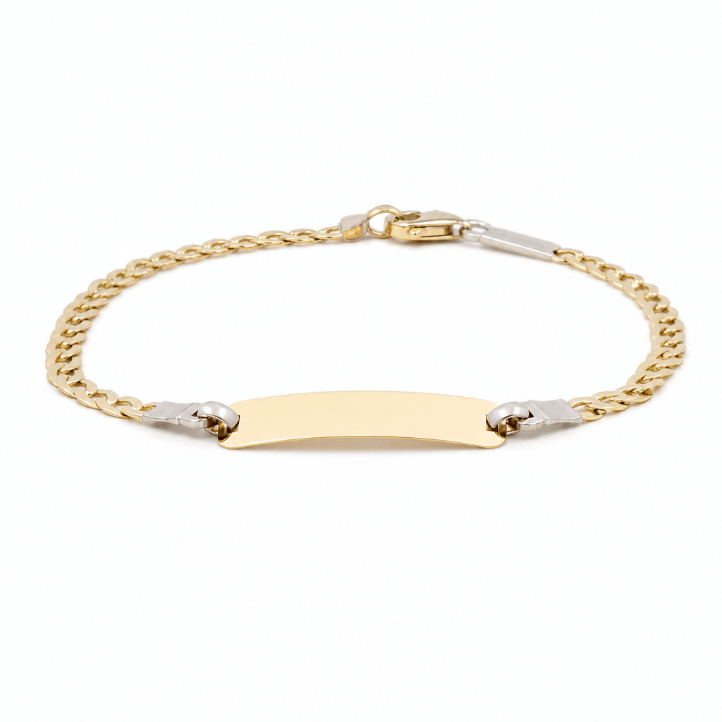14K Yellow Gold Kind Charms Bracelet - Miral Jewelry