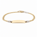 14K Yellow Gold Kind Charms Bracelet - Miral Jewelry