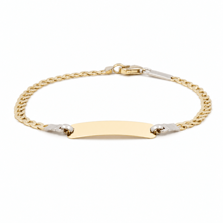 14K Yellow Gold Kind Charms Bracelet - Miral Jewelry
