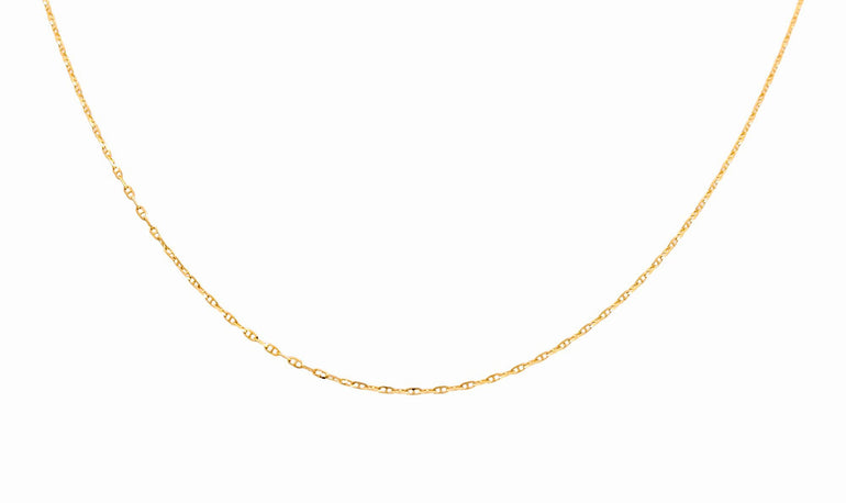 14K Yellow Gold Marine Chain 16" - Miral Jewelry