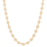14K Yellow Gold Marine Link Chain - Miral Jewelry