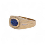 14K Yellow Gold Men's Fashion Ring - Miral Jewelry