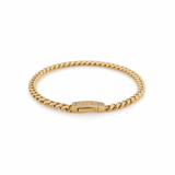 14K Yellow Gold Monaco Anklet Bracelet - Miral Jewelry
