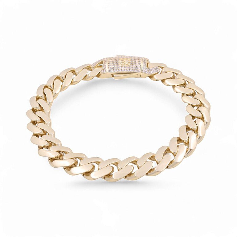 14K Yellow Gold Monaco Bracelet - Miral Jewelry