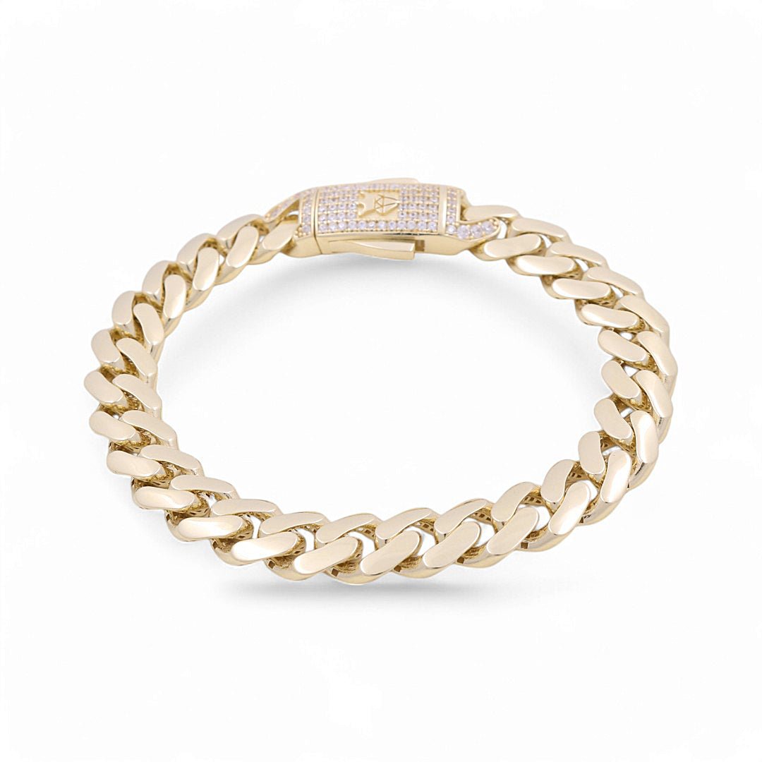 14K Yellow Gold Monaco Bracelet - Miral Jewelry