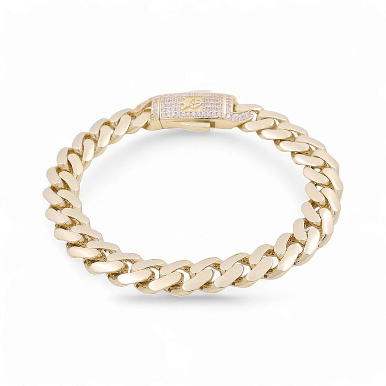 14K Yellow Gold Monaco Bracelet - Miral Jewelry