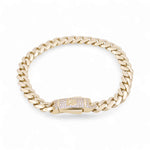 14K Yellow Gold Monaco Bracelet - Miral Jewelry
